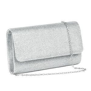 Evening Bag Clutch Purses, Glitter Evening Bag Sparkling Envelope ^-^